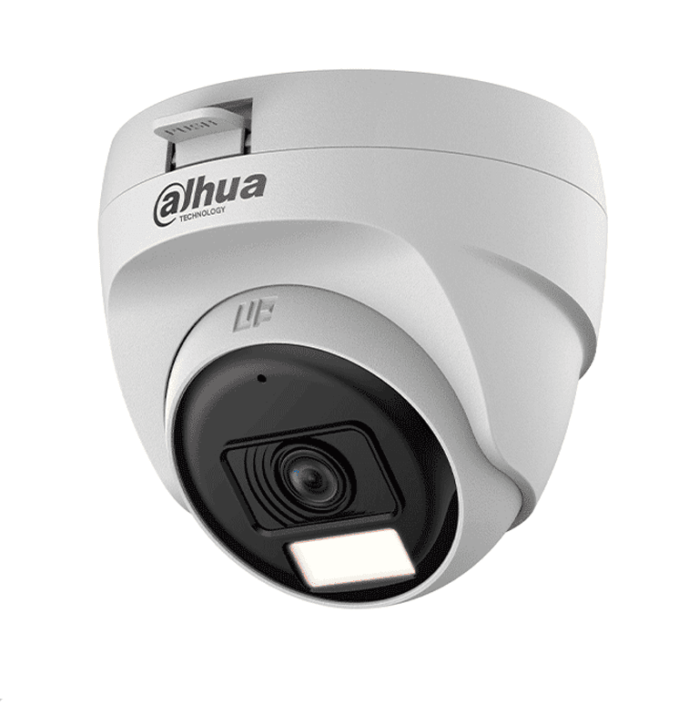 Camara Hdcvi X Plus/ Dahua/ Dh-hac-t1a51n-u-il-a/ Domo 5 Mp/lente 2.8 Mm Apertura Hasta 106°/iluminacion Dual Inteligente/ Microfono Incorporado/ Iluminacion Hasta 25mts Ir + 20mts Luz Calida/ Plasti