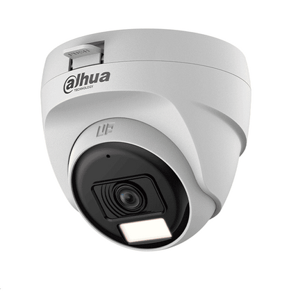Camara Hdcvi X Plus/ Dahua/ Dh-hac-t1a51n-u-il-a/ Domo 5 Mp/lente 2.8 Mm Apertura Hasta 106°/iluminacion Dual Inteligente/ Microfono Incorporado/ Iluminacion Hasta 25mts Ir + 20mts Luz Calida/ Plasti