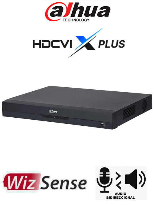 Dvr Hdcvi Dahua Dh-xvr4232an-i-t - Dvr De 32 Canales De 1080p Lite Wizsense/ Hdcvi X Plus/ Audio Bidireccional/ H.265+/ CodificaciÓn Ia/ 2 BahÍas De Dd/ 16 Ch Con Smd Plus/ BÚsqueda Inteligente