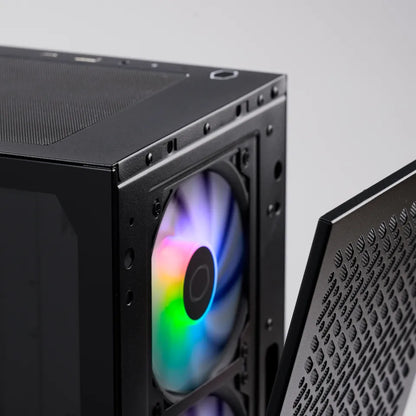Gabinete Cooler Master Elite 302 / Argb Fan 4 / Negro / Mini Torre / Mini Itx / Micro Atx / Ventana