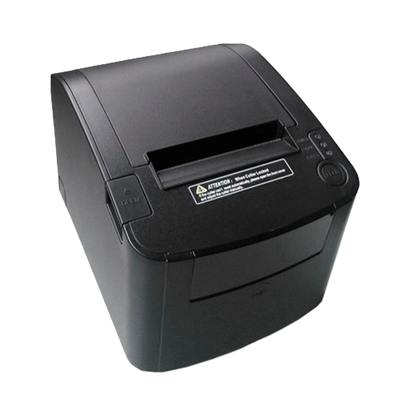 Miniprinter Ec Line Ec-pm-80330, Negro, Termica, 80 Mm, Usb, Serial, Ethernet (red), Rj11, Corte Automatico, 300 Mm/seg