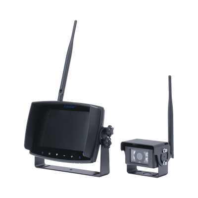 Sistema Inalámbrico De Reversa Con Cámara Infrarroja Y Monitor De 7" Táctil