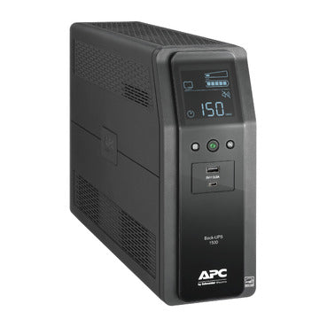 Unidad Back Ups Pro Br 1500 Va, 10 Tomas De Salida, 2 Puertos Usb De Carga, Avr, Interfaz Lcd, Lam