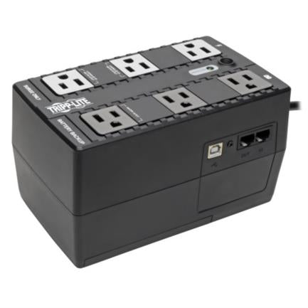 Nobreak Tripp-lite Eco350ups Tandby Ahorrador De Energia 350va 210w / 120v, 50hz / 60hz, Eco, Usb Y 6 Contactos