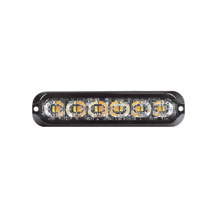 Luz perimetral , 12 LED Ultra Brillantes, Dual Color Ambar / Claro