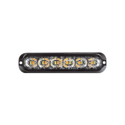 Luz perimetral , 12 LED Ultra Brillantes, Dual Color Ambar / Claro