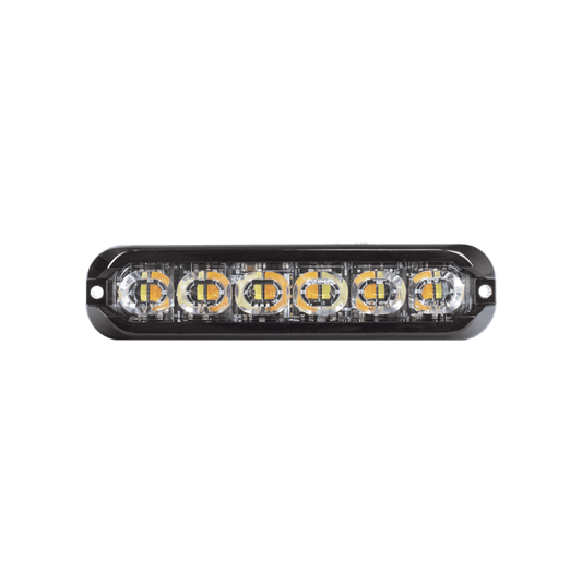 Luz perimetral , 12 LED Ultra Brillantes, Dual Color Ambar / Claro