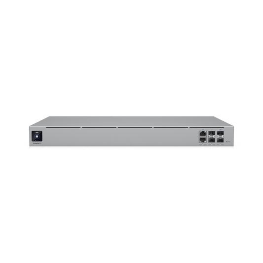 UniFi Enterprise Fortress Gateway / Next Generation Gateway (Sin licencias obligatorias) con IPS/IDS/, Inspección SSL/TLS, antiMalware, balanceo MultiWAN, VPN, Fuente redundante, VRRP