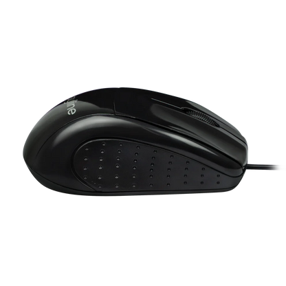 Mouse Alambrico Optico 1000 Dpi Conector Usb Win Xp/vista/7/8/10/11/mac Os X Easy Line By Perfect Choice - Negro