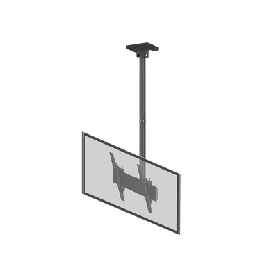Montaje de Techo para Pantallas de  32"- 75I"| VESA 100 X 100 HASTA 400 X 400| Capacidad Máxima de Carga 50Kg