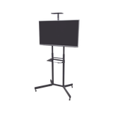 Soporte De Pantalla Con Ruedas / Compatible Con Monitores Dee 32 "a 65" / Base Para Colocar Accesorios Adicionales / Vesa 600 X 400