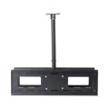 Montaje De Techo Universal Doble Para Monitores De 32 A 65" / Soporta Hasta 60 Kg X Pantalla  / Vesa 600 X 400/  Acero / Montaje Telescopico De 50 Cm Hasta 90 Cm