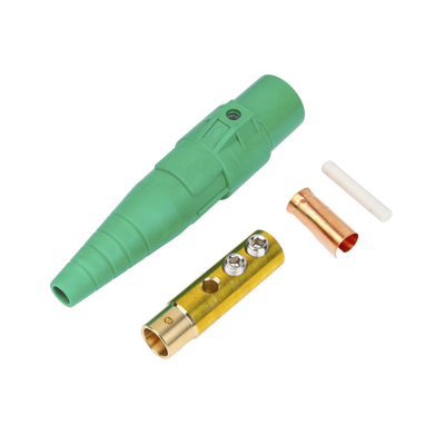 Conector camlock 400 AMPERES HEMBRA COLOR VERDE