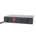 Acondicionador De Voltaje / Entrada 120 Vca / 2 Salidas @ 120 Vca Nema 5-15r / 1,800 W / 15 A / Supresión De Picos / Filtro De Ruido Emi/rfi / Sin Bracket