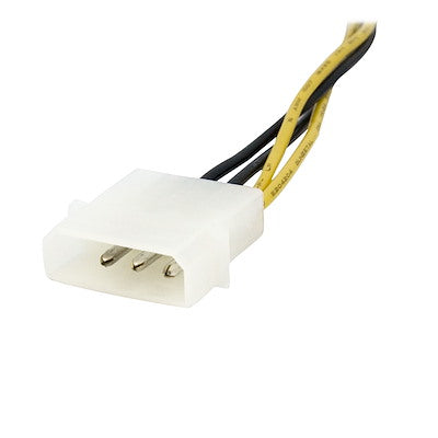 Cable Adaptador De 15cm Para Fuente De Poder - Alimentacin Cpu Interno 4 Pines A 8 Pines Eps Con Lp4 - Hembra A Macho - Startech.com Mod. Eps48adap