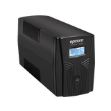 Ups Con Más Potencia De 600va / 360 W Con Display Lcd Y Regulador De Voltaje Avr, 4 Contactos Nema 5-15r, Batería 7 Ah Y Puertos Rj45 Y Usb