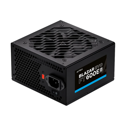Fuente De Poder Acteck Blazar Evo Ft600e / Atx / 600 W / No Modular / Ventilador 120 Mm / Negro / Es-05003e