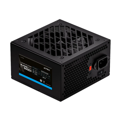 Fuente De Poder Acteck Blazar Evo Ft600e / Atx / 600 W / No Modular / Ventilador 120 Mm / Negro / Es-05003e