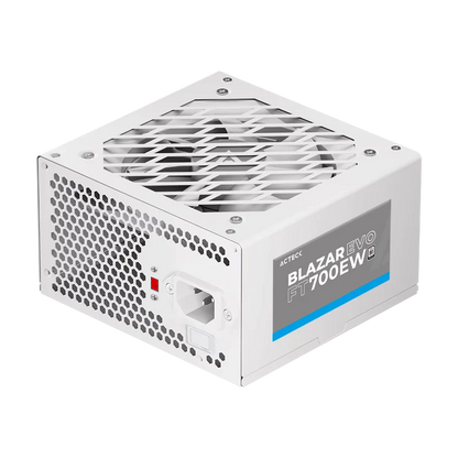 Fuente De Poder Acteck Blazar Evo Ft700ew / Atx / 700 W / No Modular / Ventilador 120 Mm / Blanco / Es-05004eb