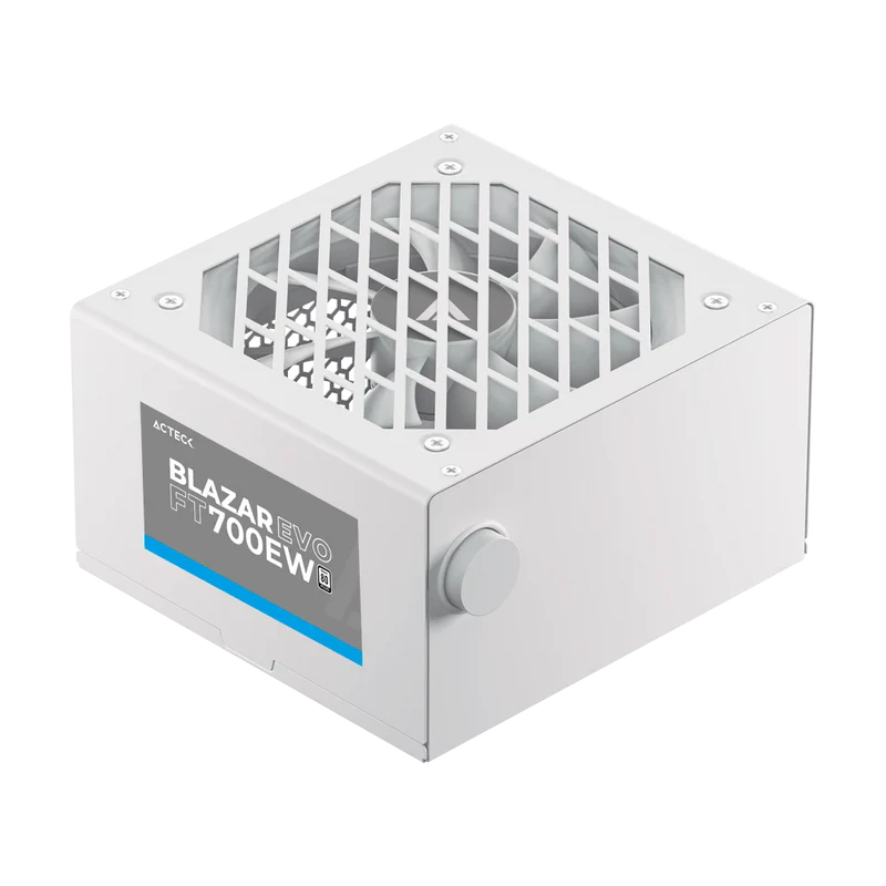 Fuente De Poder Acteck Blazar Evo Ft700ew / Atx / 700 W / No Modular / Ventilador 120 Mm / Blanco / Es-05004eb