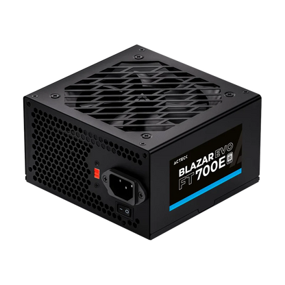 Fuente De Poder Acteck Blazar Evo Ft700e / Atx / 700 W / No Modular / Bajo Nivel De Ruido / 120 Mm / Negro / Es-05004e