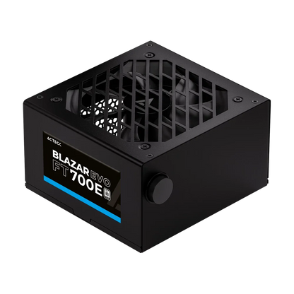 Fuente De Poder Acteck Blazar Evo Ft700e / Atx / 700 W / No Modular / Bajo Nivel De Ruido / 120 Mm / Negro / Es-05004e