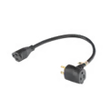 Extensión Eléctrica Para Uso Rudo Para Uso En "t" / Conexión Nema 5-15 / 30 Cm / 1800 W