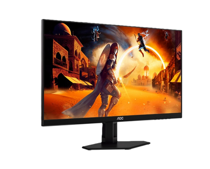 Monitor Gamer Aoc 27g4e / Panel Ips / 27 Pulgadas / Hdmi / Displayport / Aspec 169 / Tr 0.5 Ms / Adaptive Sync / 180 Hz / Resolucion 1920 X 1080 / Brillo 300 Cd/m2 / Vesa 100x100 Mm/ Negro Y Rojo