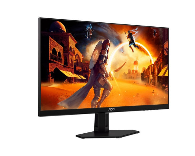 Monitor Gamer Aoc 27g4e / Panel Ips / 27 Pulgadas / Hdmi / Displayport / Aspec 169 / Tr 0.5 Ms / Adaptive Sync / 180 Hz / Resolucion 1920 X 1080 / Brillo 300 Cd/m2 / Vesa 100x100 Mm/ Negro Y Rojo