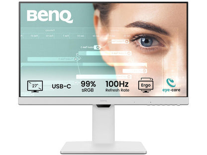 Monitior Benq Consumo Gw2786tc 27 1920x1080 Hdmi 1.4 X1 Dp 1.4 X2 Usb Tipo C Bocinas 2wx2 Tecnologia Eye Care 3 AÑos De Garantia