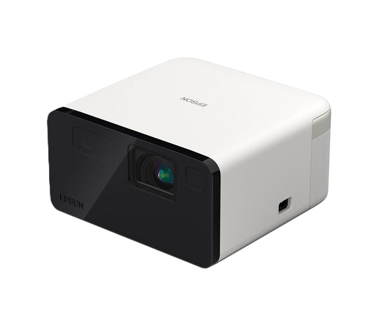 Videoproyector Epson Epiqvision Ef21 Mini Proyector Laser Portatil Blanco Diamante, 3lcd, 1000 Lumenes, Usb, Wifi, Bluetooth 5.0 Con Google Tv Integrado.