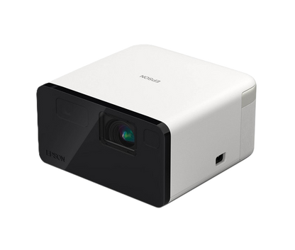Videoproyector Epson Epiqvision Ef21 Mini Proyector Laser Portatil Blanco Diamante, 3lcd, 1000 Lumenes, Usb, Wifi, Bluetooth 5.0 Con Google Tv Integrado.