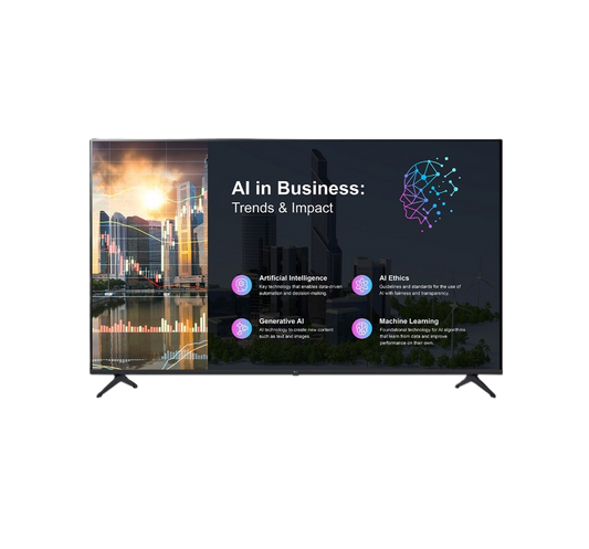Television Led Lg 55 Plg Uhd Tv Signage 300 Nits 16/7 Webos 25 8ms 60hz Audio 10w X 2 Smart Home , Navegador Web, Hdmi 2.0 Usb 2.0 Rs232 Vesa 200 X 300
