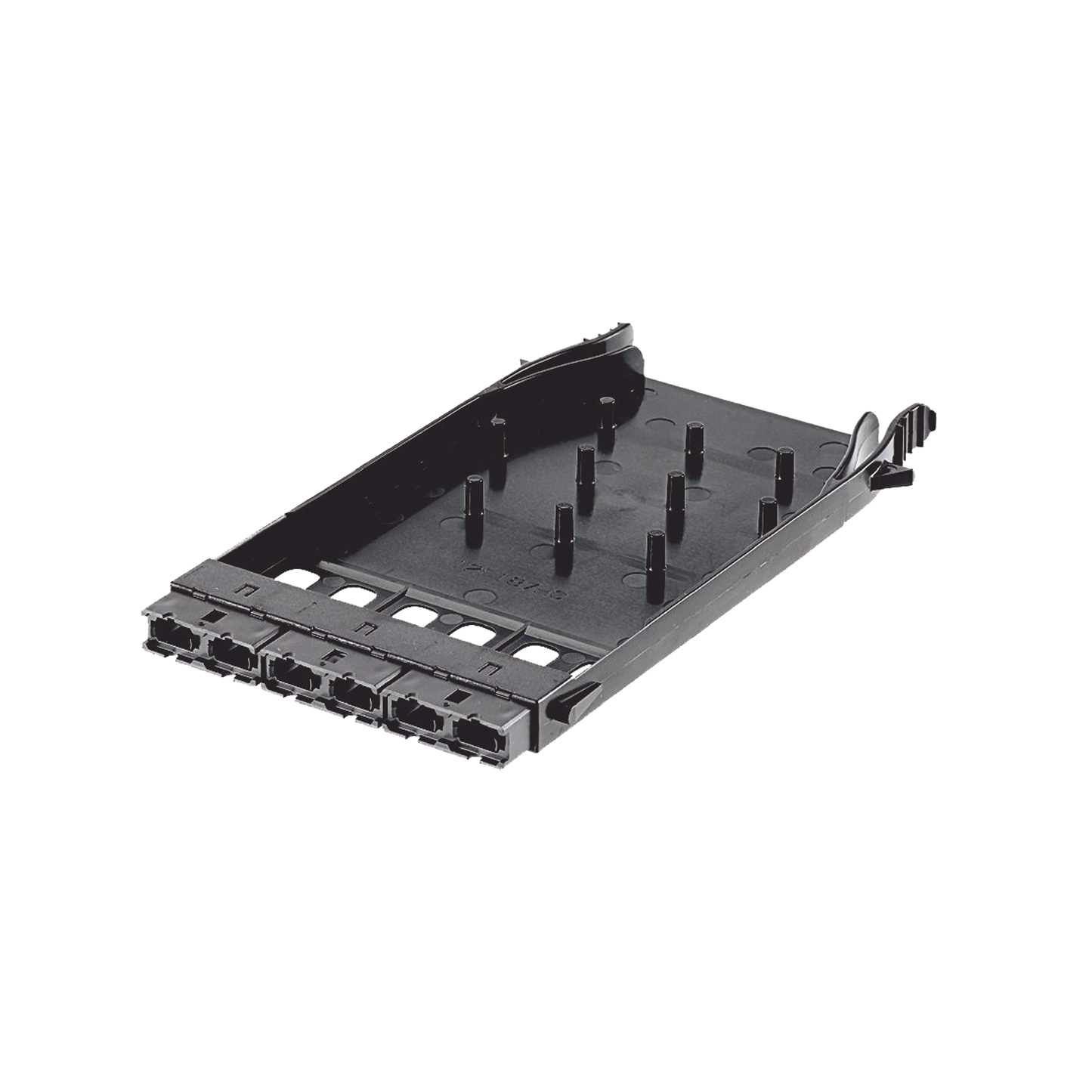 Cassette HD Flex™ Con 6 Adaptadores MPO Tipo A, Color Negro