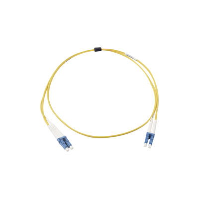 (fj2-lculcul-02) Jumper Duplex Xglo Lcu Lcu Os1/2 Amarillo Ofnr 2m