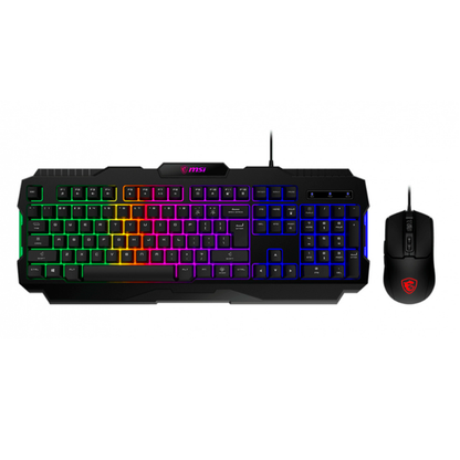 Kit De Teclado Y Mouse Forge Gk100 Rgb Usb 2.0 EspaÑol