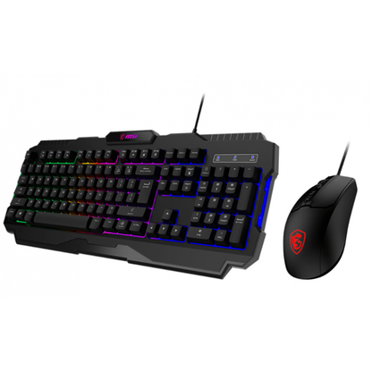 Kit De Teclado Y Mouse Forge Gk100 Rgb Usb 2.0 EspaÑol