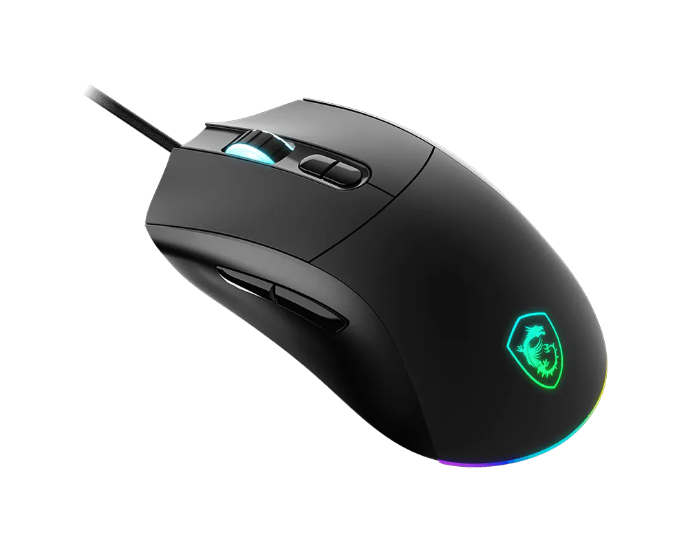 Mouse Msi Optico Forge Gm320 /cableado//usb/rgb/gamer