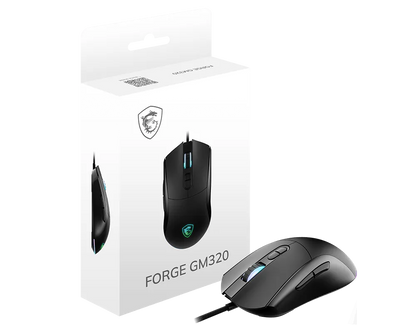 Mouse Msi Optico Forge Gm320 /cableado//usb/rgb/gamer