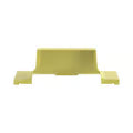 Tapa De Bajada Vertical Frspj2x2lyl, Para Canaleta Fiberrunner® 4x4, Color Amarillo