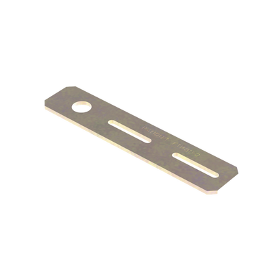 Soporte De Montaje A Techo, Para Canaletas Fiberrunner 2x2 O 4x4, Uso Con Varilla Roscada De 1/2", Color Negro