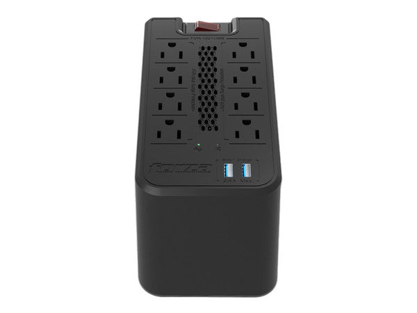 Regulador Automatico De Voltaje Forza Fvr-1221usb 1200va/600w 8 Slds 2 Usb 120v