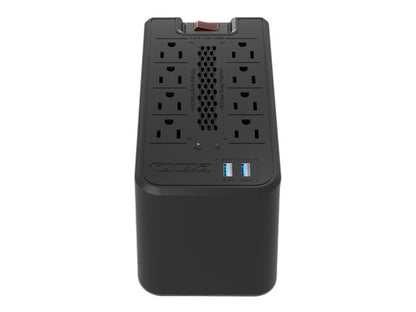 Regulador Automatico De Voltaje Forza Fvr-1221usb 1200va/600w 8 Slds 2 Usb 120v