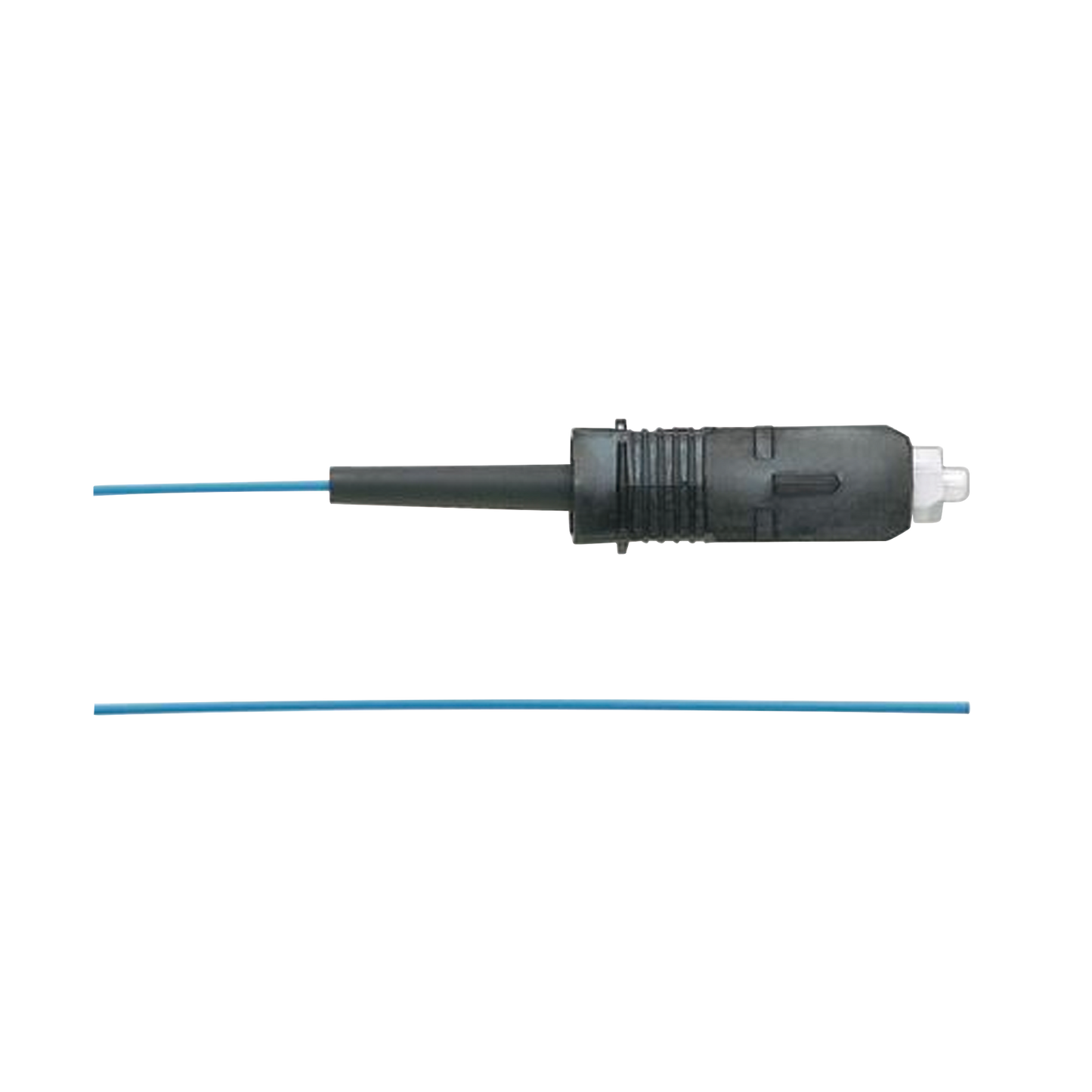 Pigtail de Fibra Óptica SC Simplex, Multimodo OM4 50/125, 900um, Color Aqua, 1 Metro
