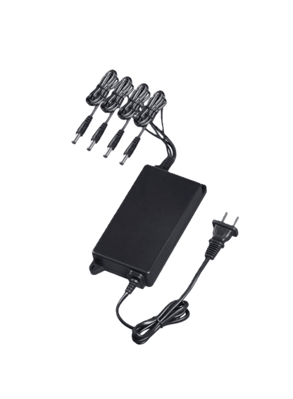 Fuente De Poder/ Dahua/ Euha12120-070d Pfm322/ Regulada De 12 Vcc 2.8 Amperes/ Salida Tipo Pulpo De 4 Canales Con Conector Macho/ 0.7 Amper Por Canal/ Proteccion De Temperatura/ Color Negro