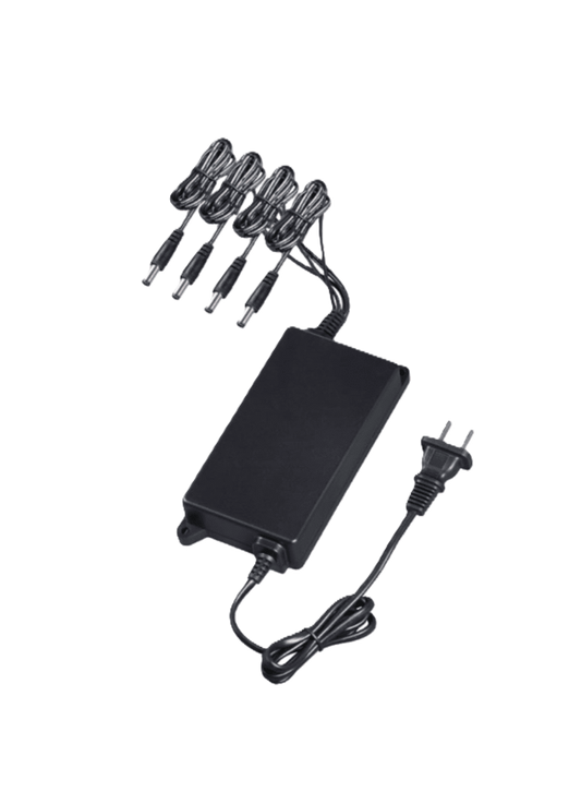 Fuente De Poder/ Dahua/ Euha12120-070d Pfm322/ Regulada De 12 Vcc 2.8 Amperes/ Salida Tipo Pulpo De 4 Canales Con Conector Macho/ 0.7 Amper Por Canal/ Proteccion De Temperatura/ Color Negro