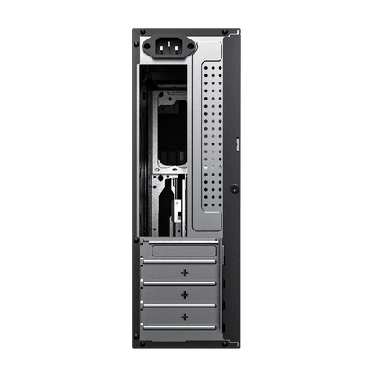Gabinete Acteck Bern Gs460 / Micro Torre Slim / Micro Atx, Mini Itx / Fuente Sfx 500 W / Full Metal / Lector De Tarjetas / Tornillos De Mano / 3 AÑos De Garantia / Negro / Gapc-301