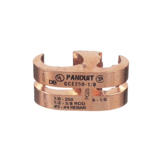 Conector de Conexión a Tierra tipo "E" para Conductor 1/0 AWG STR – 250 KCMIL (70–120mm²) MAIN y TAP