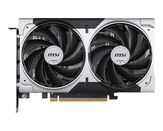 Tarjeta De Video Msi Gefiorce Rtx 5060 8g Ventus 2x Oc White Pcie4 X 8/8gb/gddr6/estandar/1hdmi/1xdp/dl-dvi-d X 1gama Media /gamer