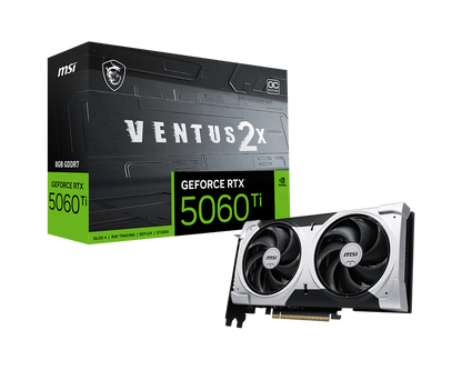 Tarjeta De Video Msi Nvidia Geforce Rtx 5060 Oc Pcie4 X 8/8gb/gddr6/estandar/1hdmi/1xdp/dl-dvi-d X 1gama Media /gamer
